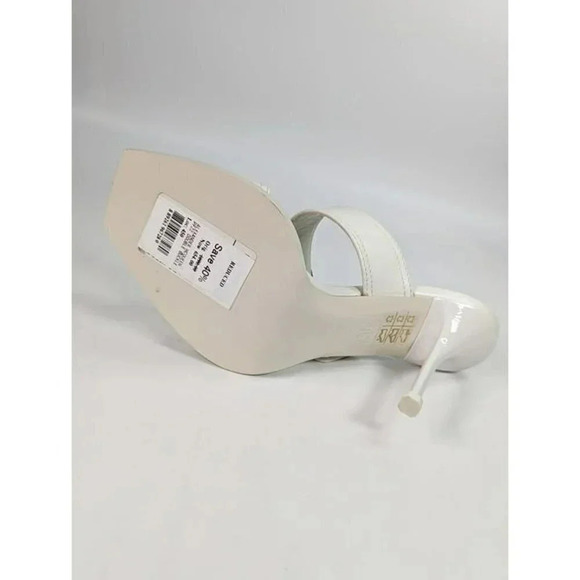 Alexander McQueen Punk Buckle White Leather Sandals Size 36 & 37 **Please Read** - Picture 12 of 12